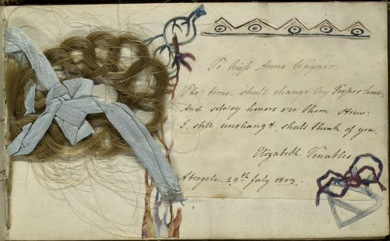 To_Miss_Anne_Wagner._Elizabeth_Venables_Abergele_29th_July_1803 فن ال (scrapbooking) القصاصات